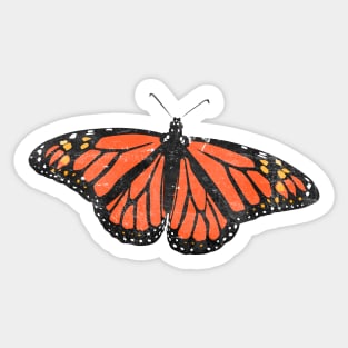 Monarch Butterfly Power Sticker